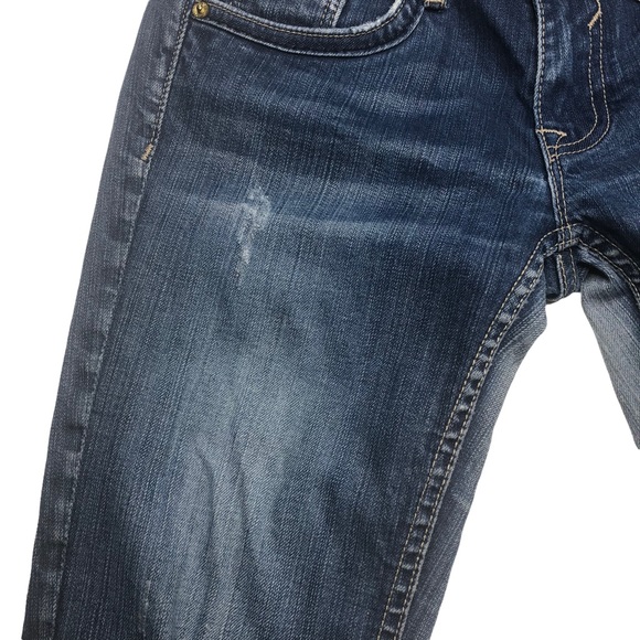 Vigoss Studio Low Rise Stretch Distressed Skinny Jeans - Picture 7 of 15